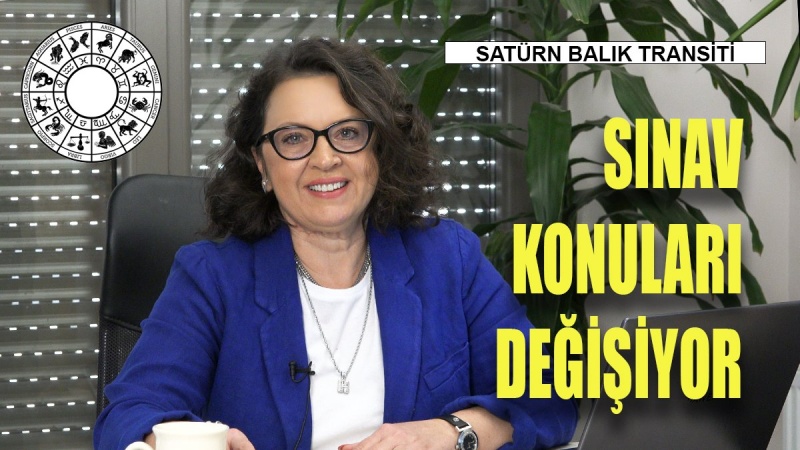 Satürn Balık Transiti - Sınav Konuları Deği̇şi̇yor!