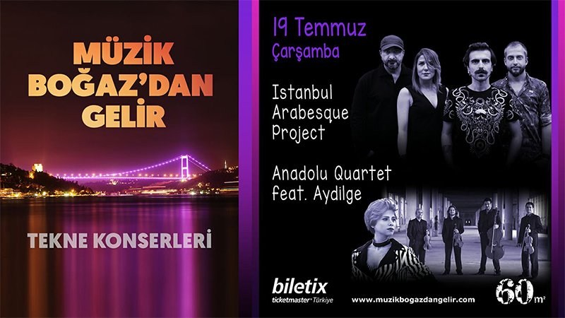 Anadolu Quartet feat. Aydilge & İstanbul Arabesque Project Konseri