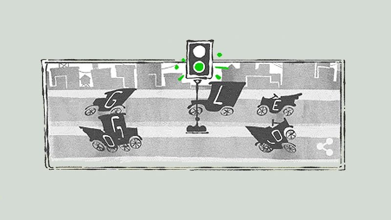 İlk Trafik Lambası İçin Doodle